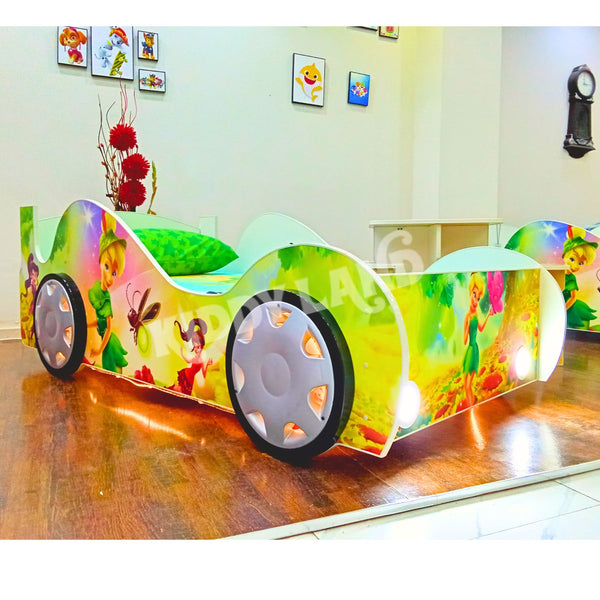 Tinker Bell Car Shape Bed With Lights