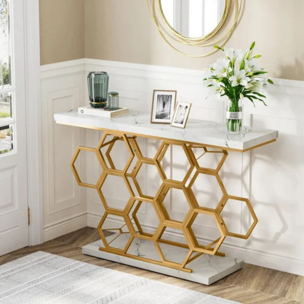 Luxury Tribesigns Design Console Table For Entryway Living Room