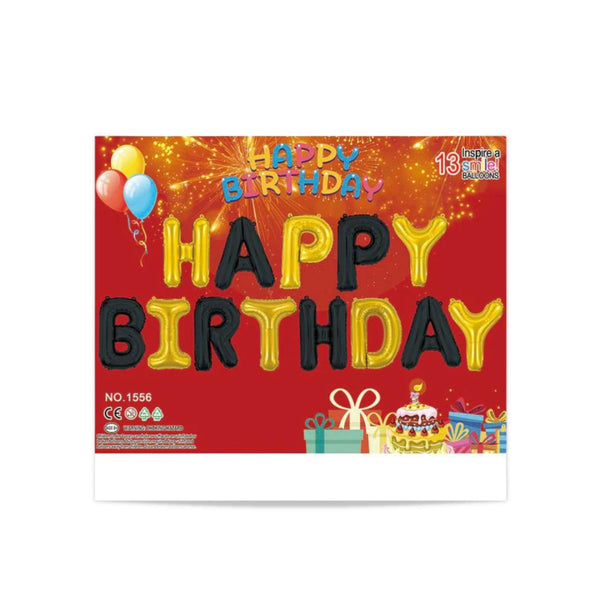  Happy Birthday Letter Party Foil Balloons