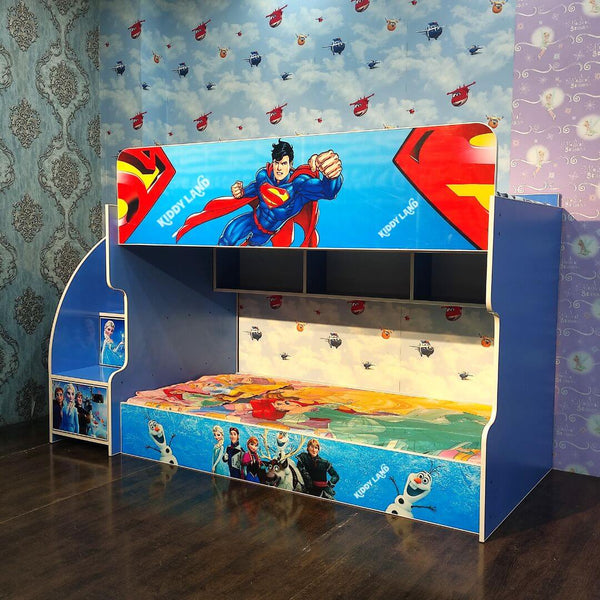 Superman And Frozen Bunk Bed