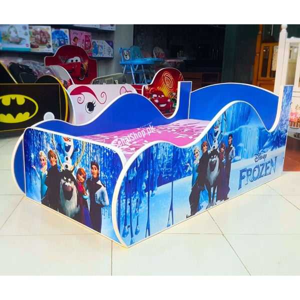 Frozen Wooden Laminated Sheet Bed For Girls
