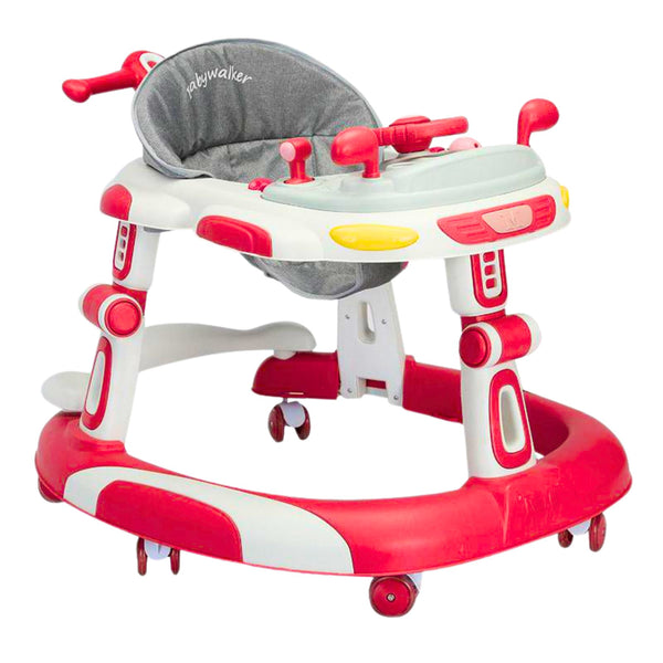 Red And White High Quality Baby Walker