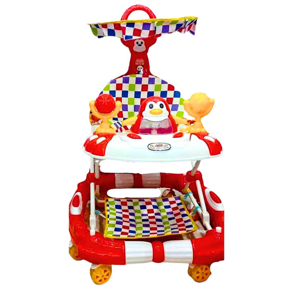 Baby Walker With Toys And Music And Push Handle