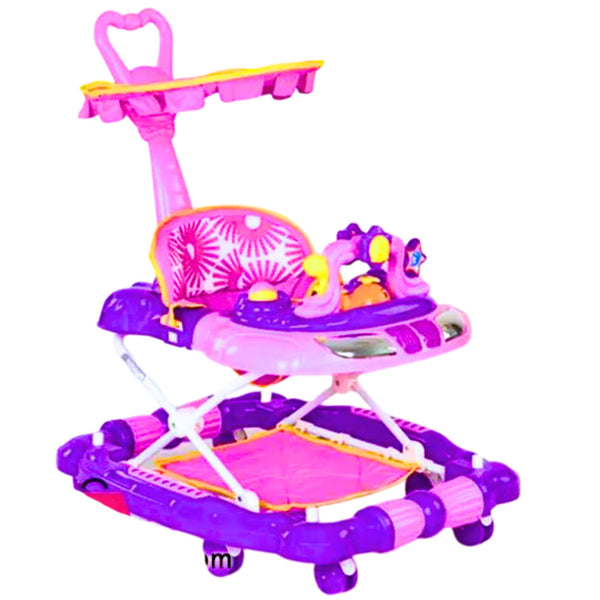 Vanbloom  Baby Walker With Toys And Music And Push Handle