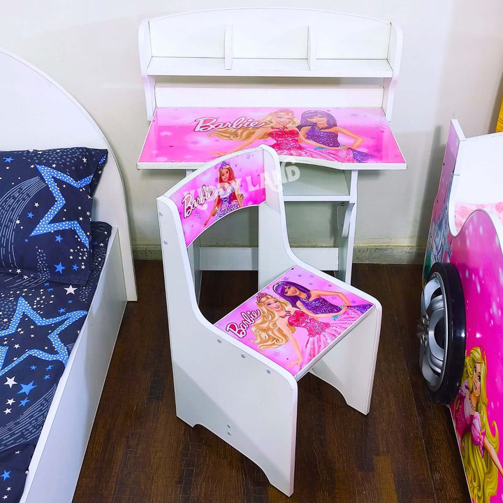 barbie table with chair