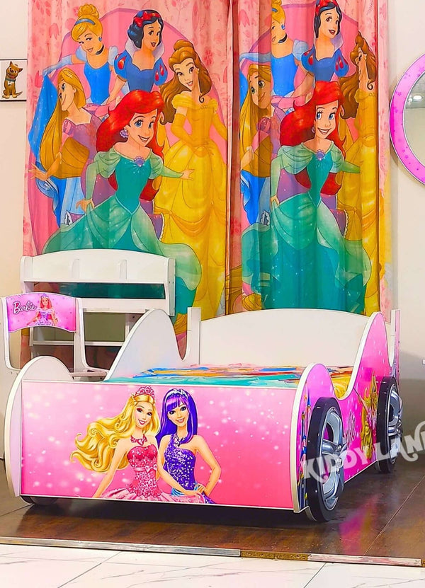 Barbie Car Shape Bed For Boys
