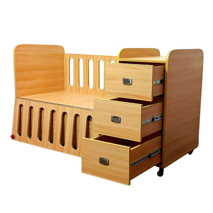 baby cot with drawers