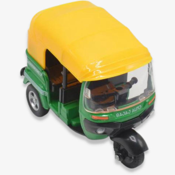 Diecast Mini Auto Richshaw Toy