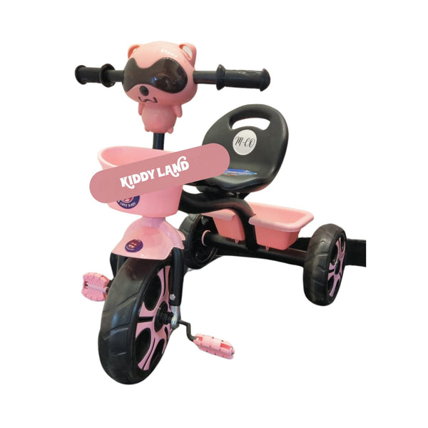 Beautiful Design Kids Tricycle With Lights Pink Color