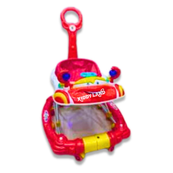 Red  3 in 1 High Quality Baby Walker