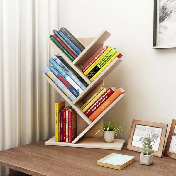 Tilted Book Shelves