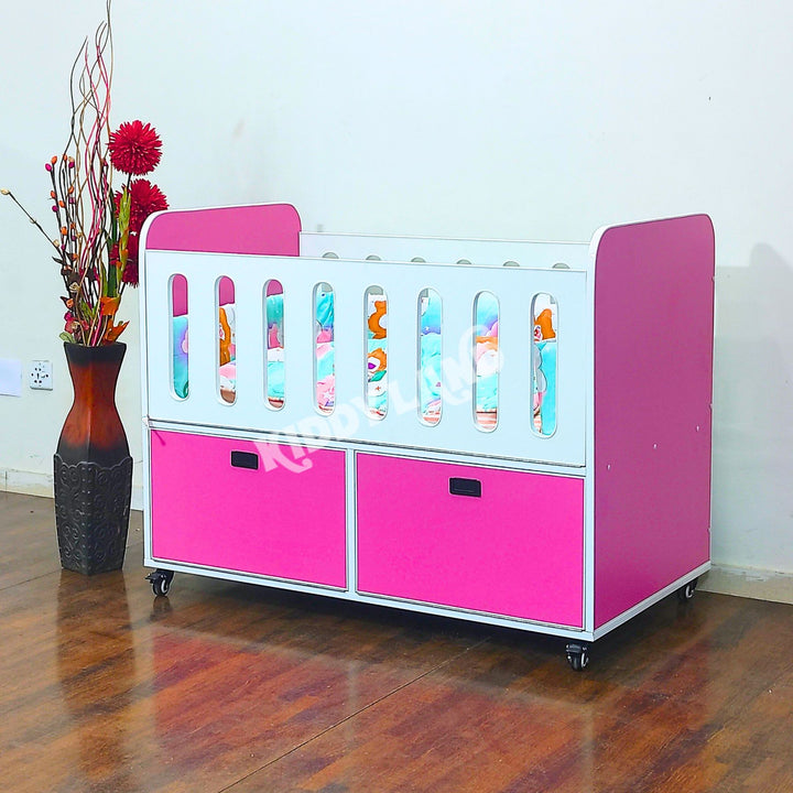 crib with drawer