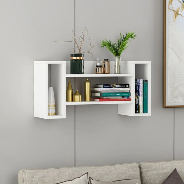 H Shape Wall Hanging & Display shelf White