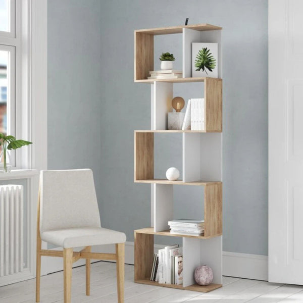 Five Tier Shelves Bookcase
