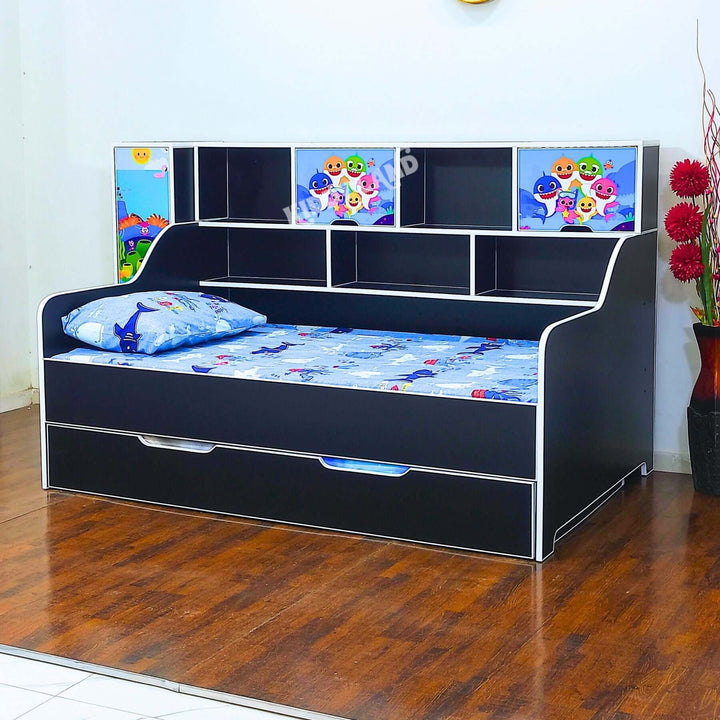 baby shark double bed for kids