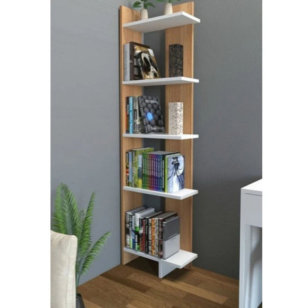 Standing Ladder Unit Corner Bookcase