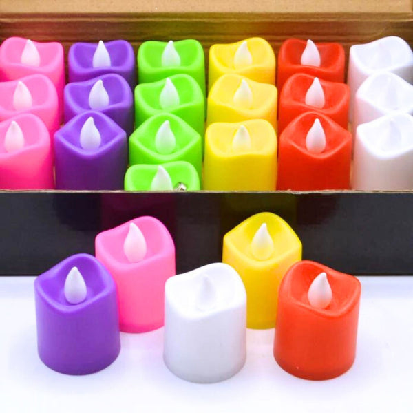 LED Multicolor Electric Candles Piece Of 1