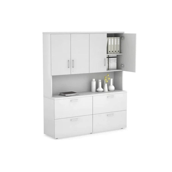 File Storage Cabinet with Display Shelf