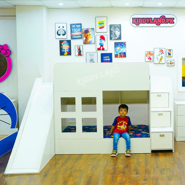 Modern Design White Color Kids Room Set