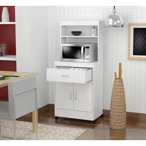 Kitchen Storage & Display Cabinet White