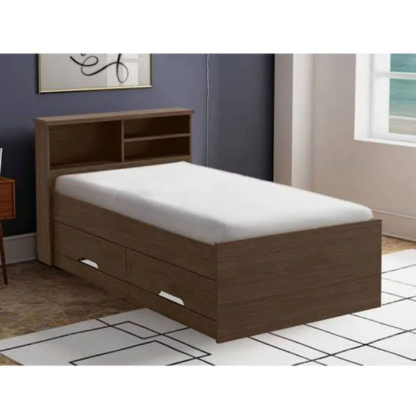 Beautiful Design Double Bed With Drawers & Storage