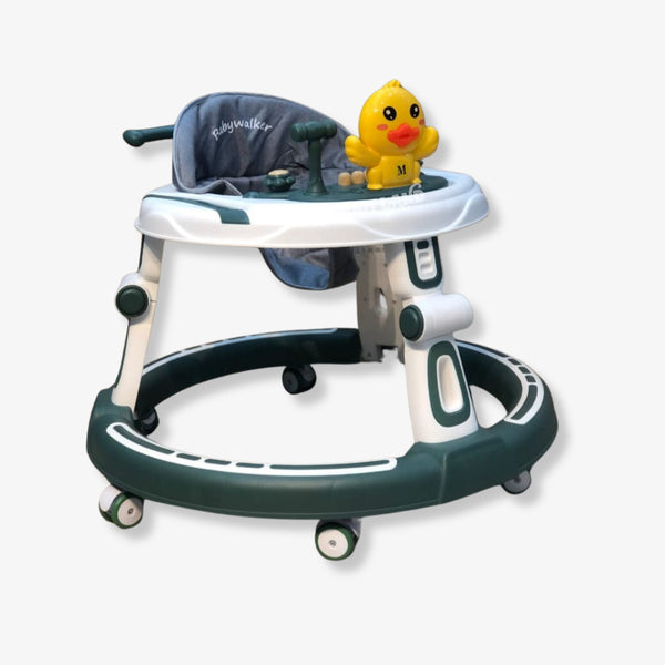 Green Duck Shape High Quality Baby Walker