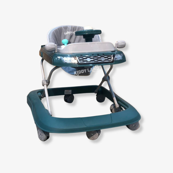 Green Color High Quality Baby Walker With Music And Lights