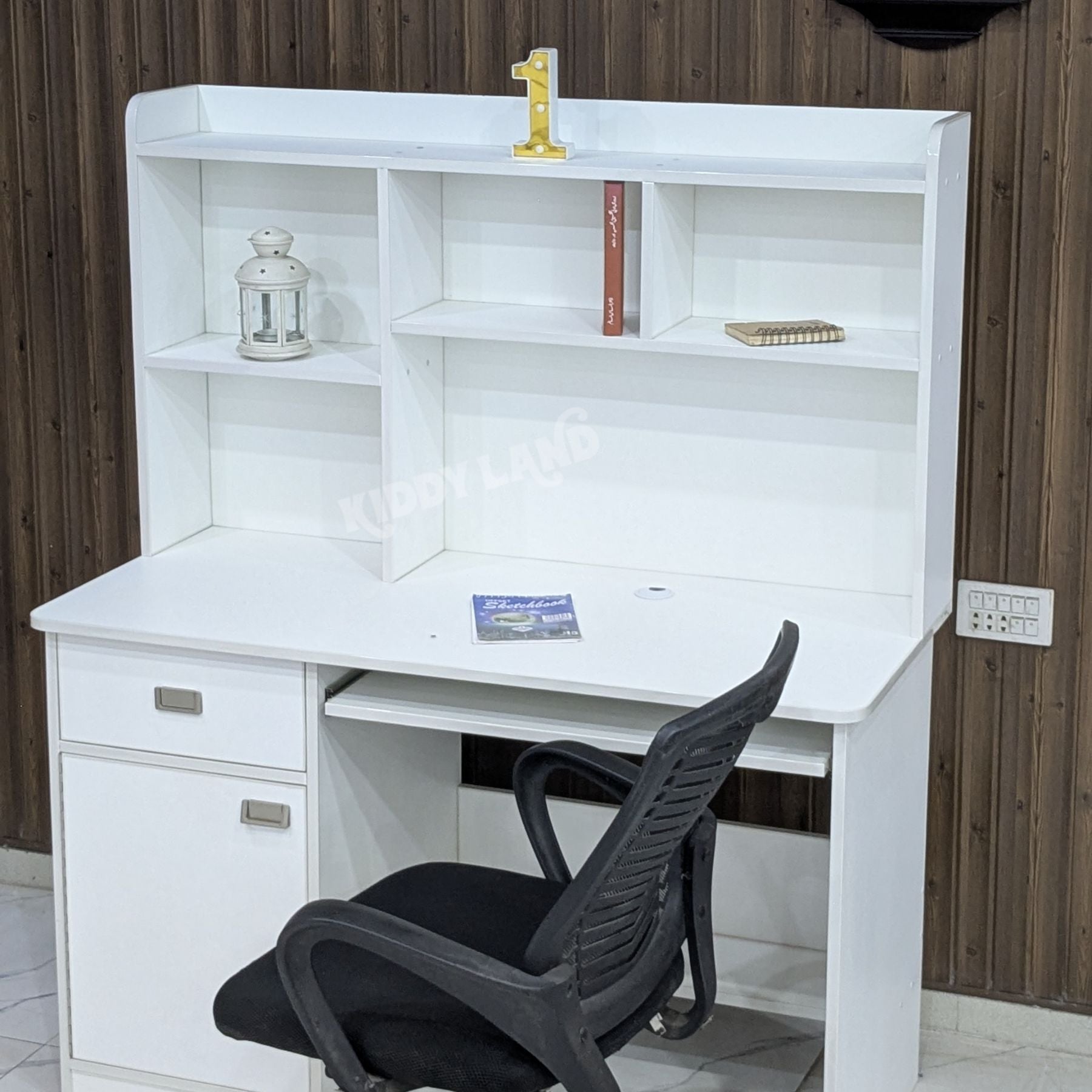 Box Computer Table Beautiful Modern Design Computer table With Drawers & Storage Box