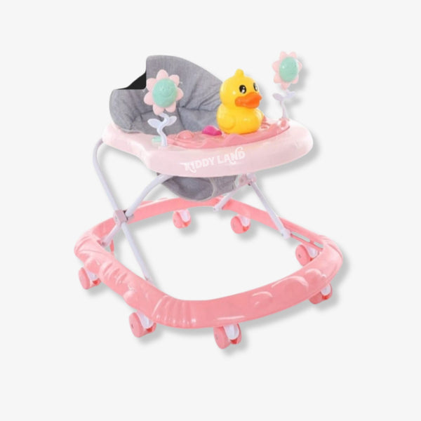 Beautiful Duck Shape Girls Musical Walker