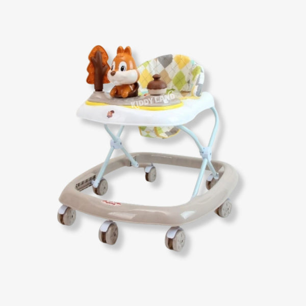 Squirrel Shape Baby Musical Walker