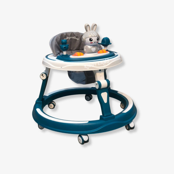 Cute Bunny Face Baby Musical Walker With Toys