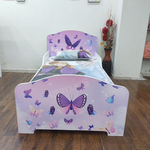 New Beautiful Design Butterfly Theme Single Bed