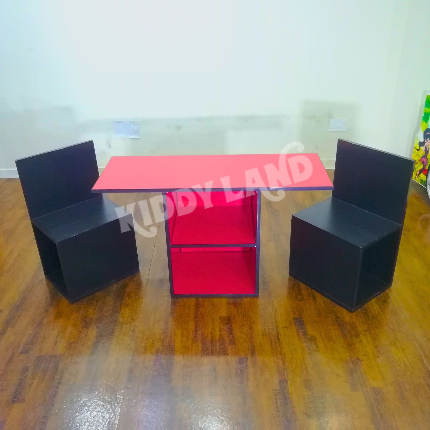 Two Chair Study Table Kids Study Table With Two Chairs