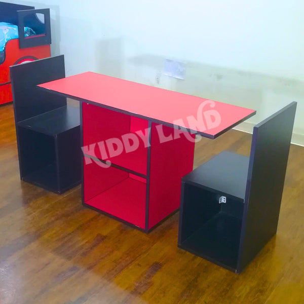 Kids Study Table With Two Chairs