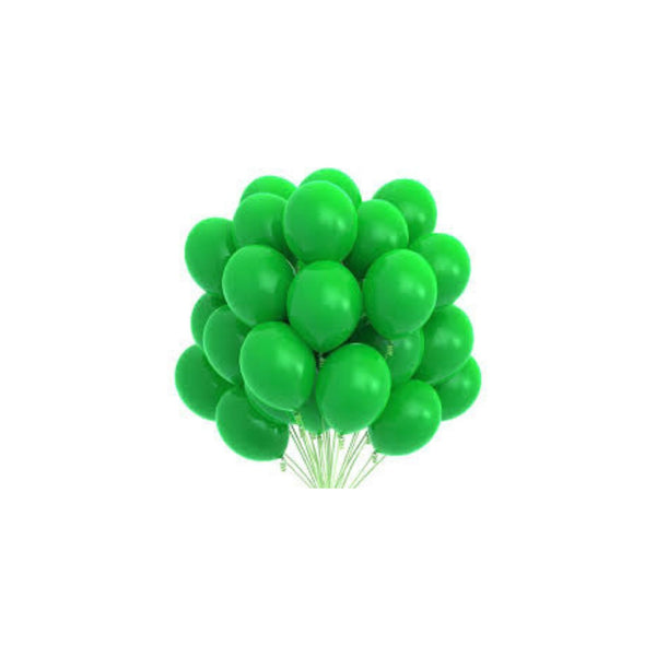 Green Balloon Pack of 100