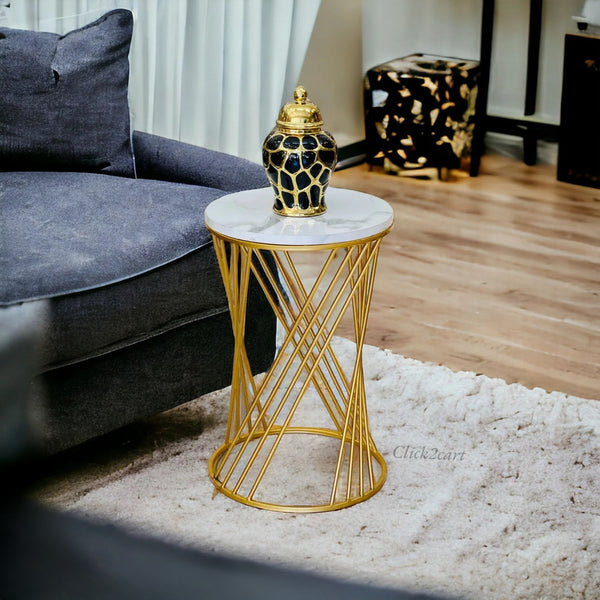 Elegant Design Nesting Coffee Table With White Top