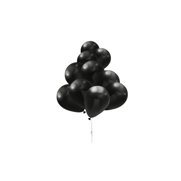 Black Balloon  Pack Of 50