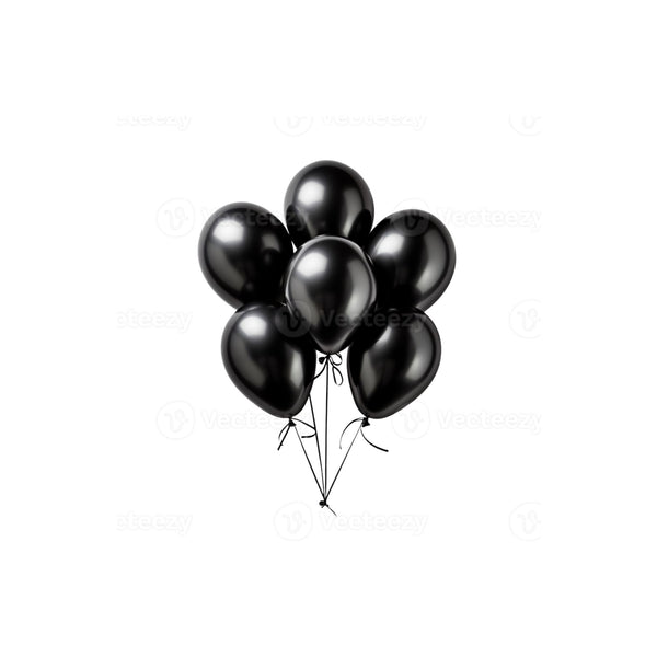 Black Balloon Pack of 100