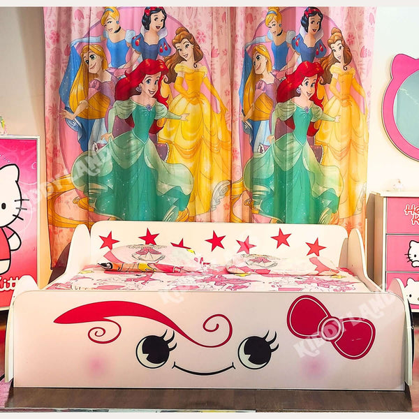 Hello Kitty Queen Size Girls Bed
