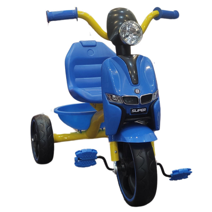 Beautiful Blue Color Kids Tricycle Best Quality