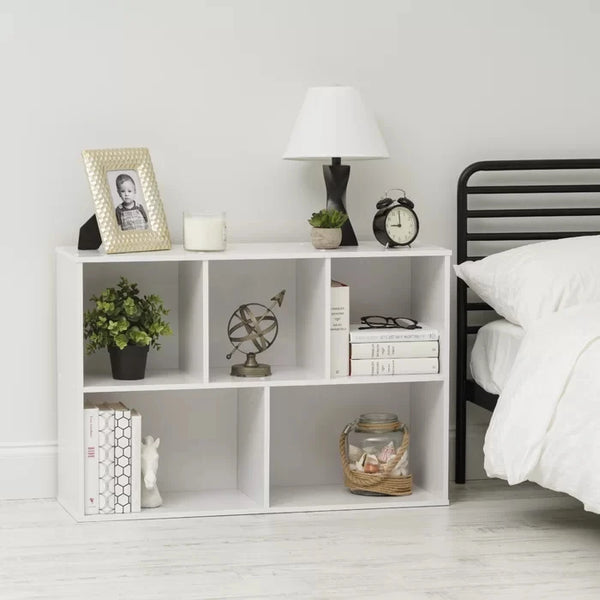 Modern Storage Book Shelf White