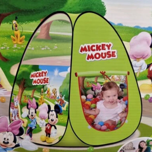 Mickey Mouse Baby Play Tent House 100 Balls