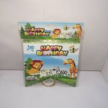 Happy Birthday Animal Card pack of 14