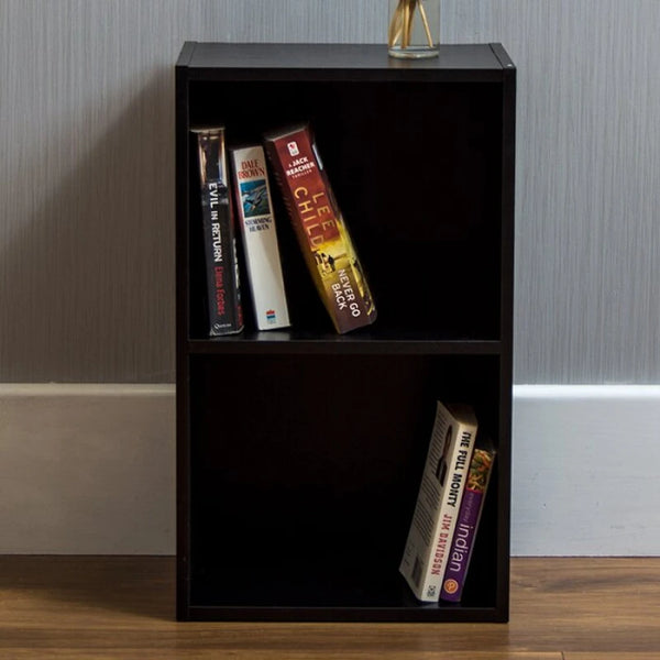 Simple Black Two Tired Bookshelf
