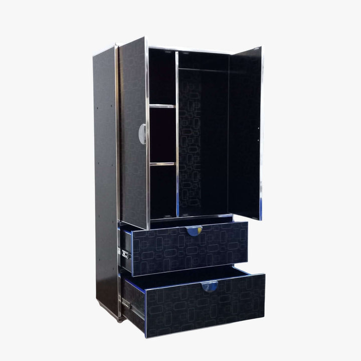Beautiful design Black Colour Cabinet with drawers