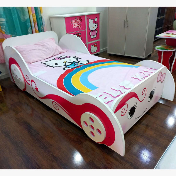 Girls Hello Kitty Beautiful Design Single Bed