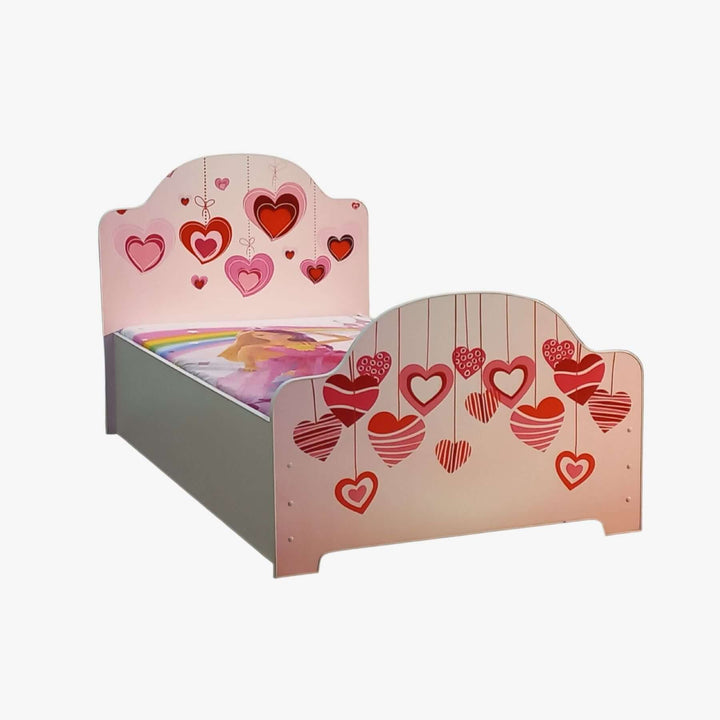 girls single bed