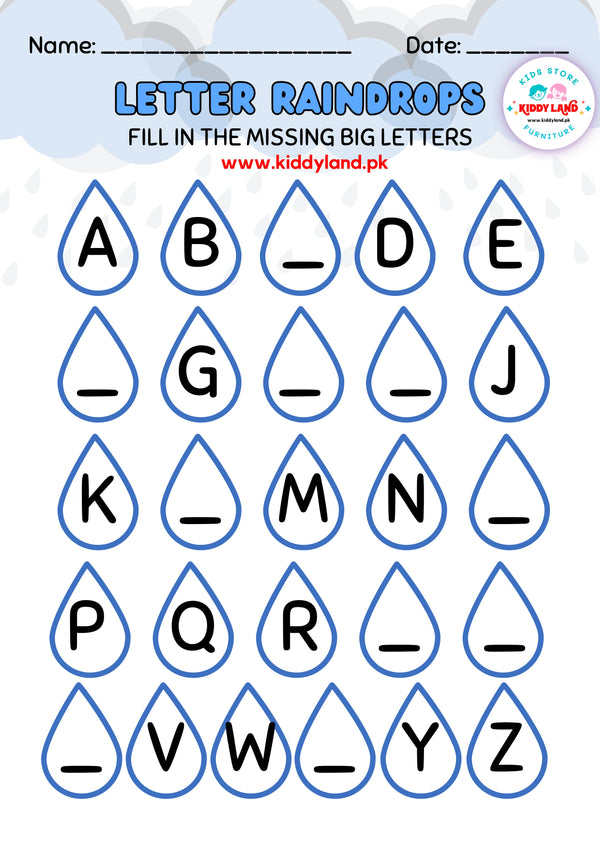 Fill Missing Alphabet Letter