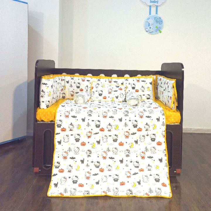 dark brown cot