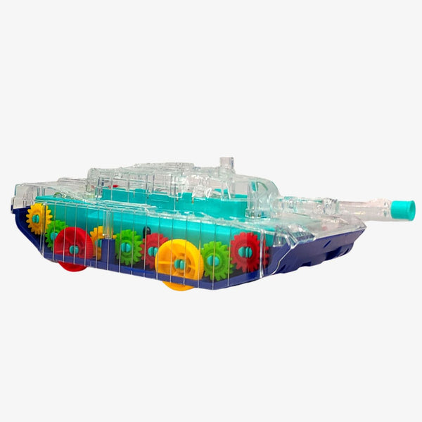 Transparent Body Musicall Tank Toy For Boys